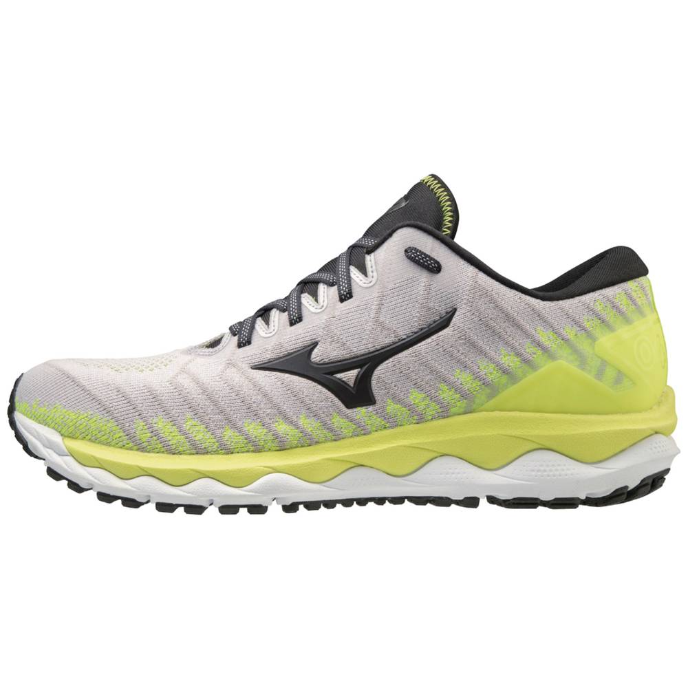 Mizuno Wave Sky 4 WAVEKNIT™ Férfi Futócipő Fehér/Sárga PTV807543